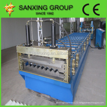 Flat Sheet Corrugated Roll Forming Machine from Sanxing Group